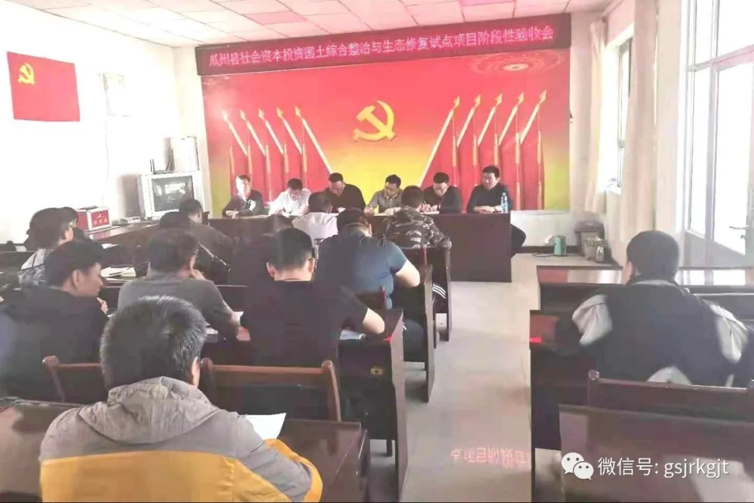 金控自然生态组织专家组阶段性验收瓜州县土地整治与生态修复试点项目